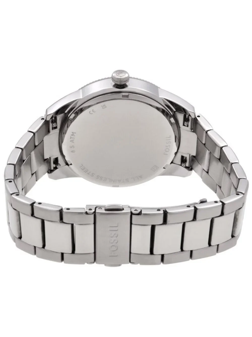 NWT Fossil Pearson Multifunction Quartz Blue Dial Men's Watch